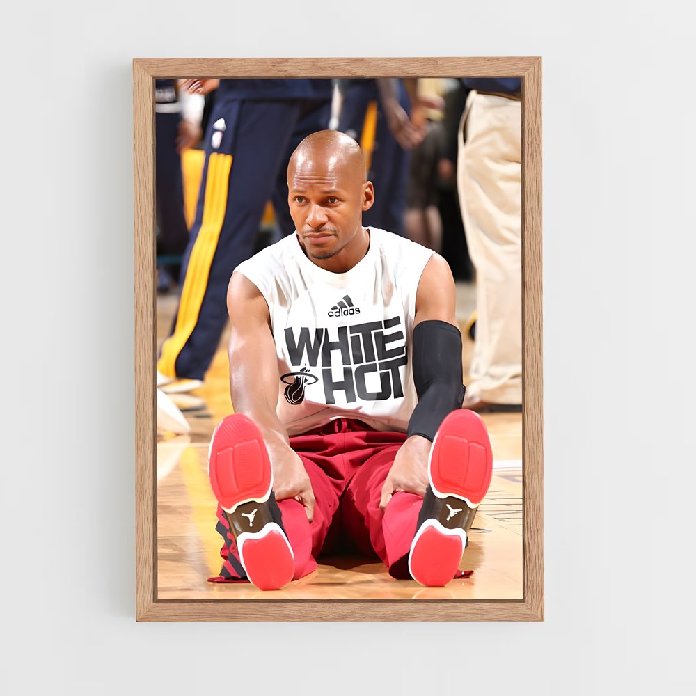 Poster Ray allen relevés – affiche Basketball (vue 4)